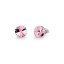 Náušnice svetlo ružové Rivoli so Swarovski Elements Sweet Candy Studs K1122SS39LR light rose 8 mm