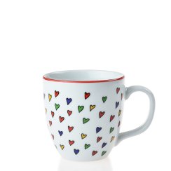 Porcelánový hrnek na espresso srdce 200 ml