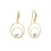 Náušnice čiré se Swarovski Elements Glory KWODG1122SS29C Krystal