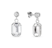 Náušnice čiré se Swarovski Elements Royal KC26028C Krystal