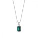Náhrdelník zelený so Swarovski Elements Royal N26028EM Emerald