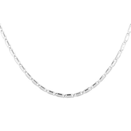 Bižutérna retiazka ploché očká 52020