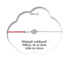 Nejlepší svědkyně! Děkuji, že jsi dnes stála za mnou - OB42