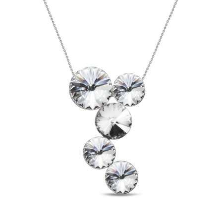 Náhrdelník so Swarovski Elements Lollipop NK1122C Krystal