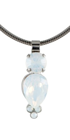 Náhrdelník so Swarovski Elements kvapka kryštál AB