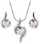 Súprava so Swarovski Elements vlnka menivá Krystal AB