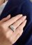 Strieborný prsteň s kryštálmi Swarovski biely 35014.1 Krystal