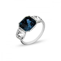 Prsteň modrý sa Swarovski Elements Imperial Trio P44803MC Montana