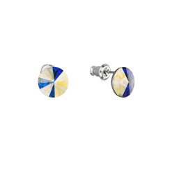 Náušnice Rivoli so Swarovski Elements Krystal AB 8 mm