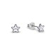 Náušnice čiré se Swarovski Elements Astral Star K28165C Krystal