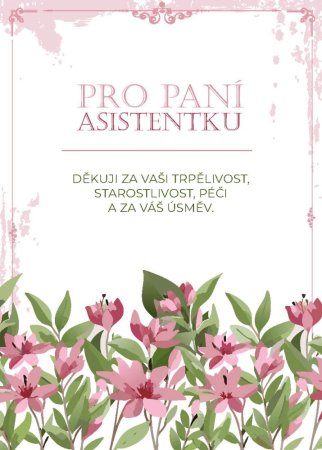 Přání pro asistentku