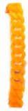 Silikonový náramek oranžová 8 cm