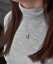 Strieborný prívesok s kryštálmi Swarovski fialový okrúhly rivoli 34112.3 Violet