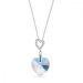Náhrdelník dúhový sa Swarovski Elements Amore NCS622814AQAB AB