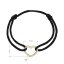 Kabbalah náramek s pozlaceným srdcem 13093.3 black