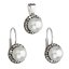 Súprava so Swarovski Elements perla 39091.3 Black diamond