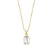 Náhrdelník čirý se Swarovski Elements Royal NG26028C Krystal