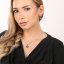 Strieborné náušnice visiace s kryštálmi Swarovski mix farieb guľaté 31176.4 Colorado