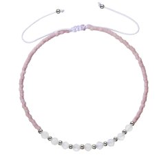 Textilné Miyuki náramok fialový ametyst 13037.3 ametyst