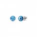 Náušnice modré Rivoli so Swarovski Elements Sweet Candy Studs K1122SS29AQ aquamarine 6 mm