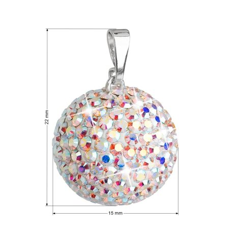 Prívesok so Swarovski Elements gulička 34081.2 AB