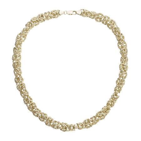 Masívny náhrdelník pozlátený 72094