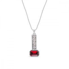 Náhrdelník červený so Swarovski Elements Royal Wand NFM2602CSC Scarlet