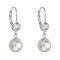 Perlové náušnice se Swarovski Elements 31196.1 Bílá
