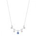 Náhrdelník modrý se Swarovski Elements Brio NROLO20385CBC Capri Blue