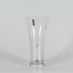 Skleněná váza se Swarovski Elements srdce v srdci 21 cm