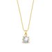 Náhrdelník čirý se Swarovski Elements Ronda NPG1088SS39C Krystal