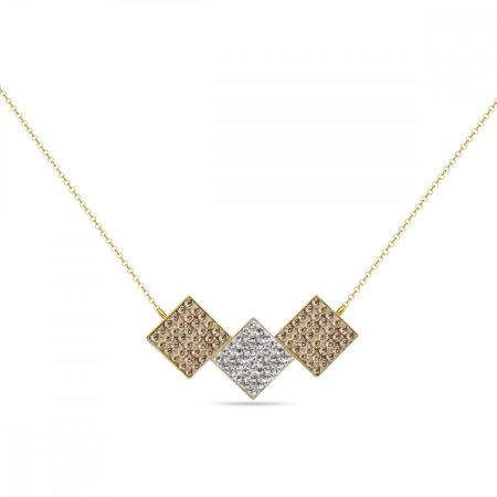 Náhrdelník číry so Swarovski Elements Glitter NKGFM3GSC Krystal
