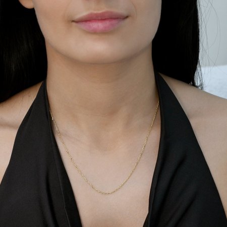 Zlatý 14kt řetízek 90A00019 ANKER