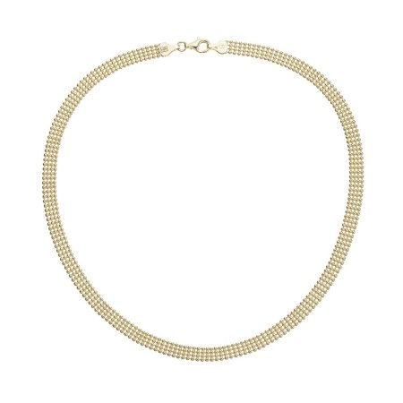 Elegantný náhrdelník pozlátený 72097/99/101/105