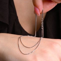Zlatý 14kt řetízek 80A00028 VENEZIA