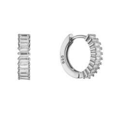 Strieborné krúžky so zirkónmi 11771.1
