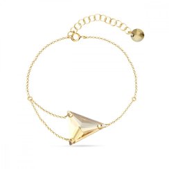 Náramok zlatý so Swarovski Elements Trident BGROLO327118GS Golden Shadow