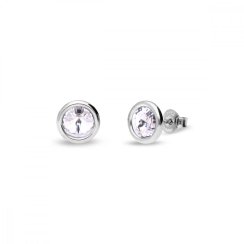 Náušnice číre so Swarovski Elements Tiny Bonbon Studs KR1122SS29C Krystal 6 mm
