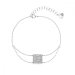 Náramek čirý se Swarovski Elements Kingdom BROLOFM6C Krystal