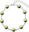 Náramok Rivoli so Swarovski Elements Vitrail Medium 8 mm