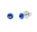 Náušnice modré se Swarovski Elements Dotty Studs K1088PP31CB Capri Blue