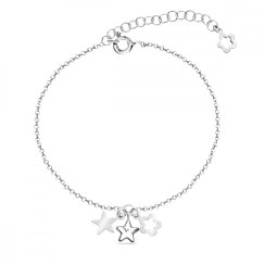 Náramok číry sa Swarovski Elements Joy BMIX2816C Krystal