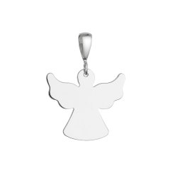 Stříbrný přívěsek anděl 64091