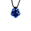 Náhrdelník se Swarovski Elements květinka Modrý