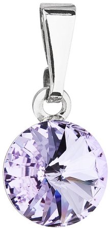 Přívěsek Rivoli se Swarovski Elements Violet 8 mm