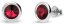 Náušnice červené so Swarovski Elements Tiny Bonbon Studs KR1122SS29SC Scarlet 6 mm