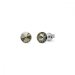 Náušnice šedej Rivoli sa Swarovski Elements Sweet Candy Studs K1122SS29BD Black Diamond 6 mm