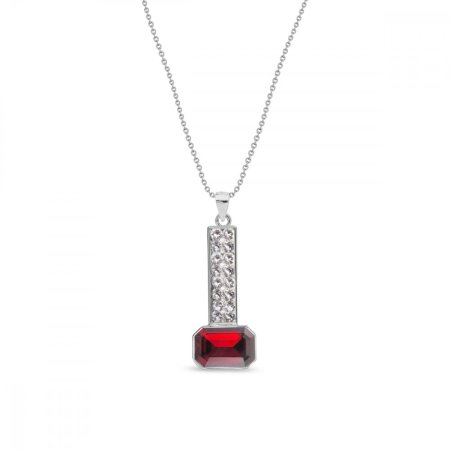 Náhrdelník červený so Swarovski Elements Royal Wand NFM2602CSC Scarlet