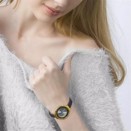 Dámske hodinky so Swarovski Elements Mercury čierne ZNSG35SKJ