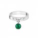 Prsten zelený se Swarovski Elements Glee PPKO1122SS29EMC Emerald
